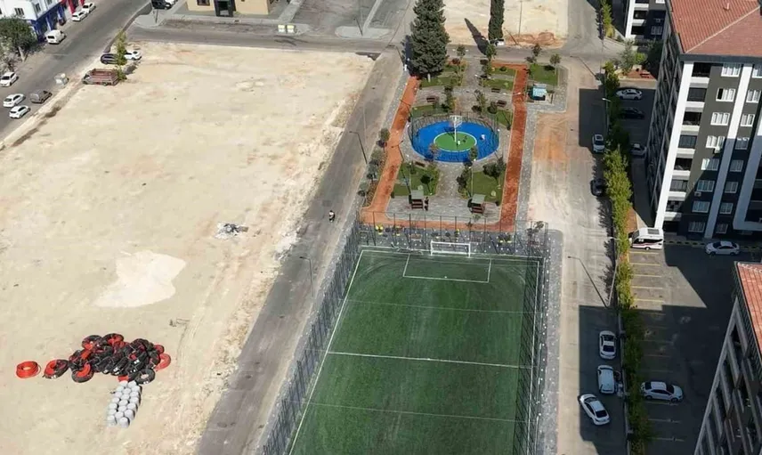 Eydibaba Mahallesi'ne modern bir park kazandırıldı