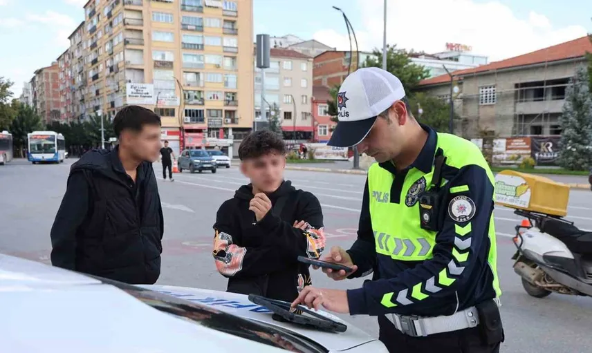 Elazığ'da motosiklet denetimi yapıldı
