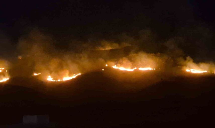 Bodrum'da yangın söndürüldü, soğutma çalışmaları sürüyor