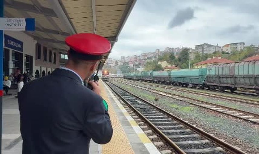 Karaelmas Ekspresi Zonguldak’a renkli anlarla ulaştı