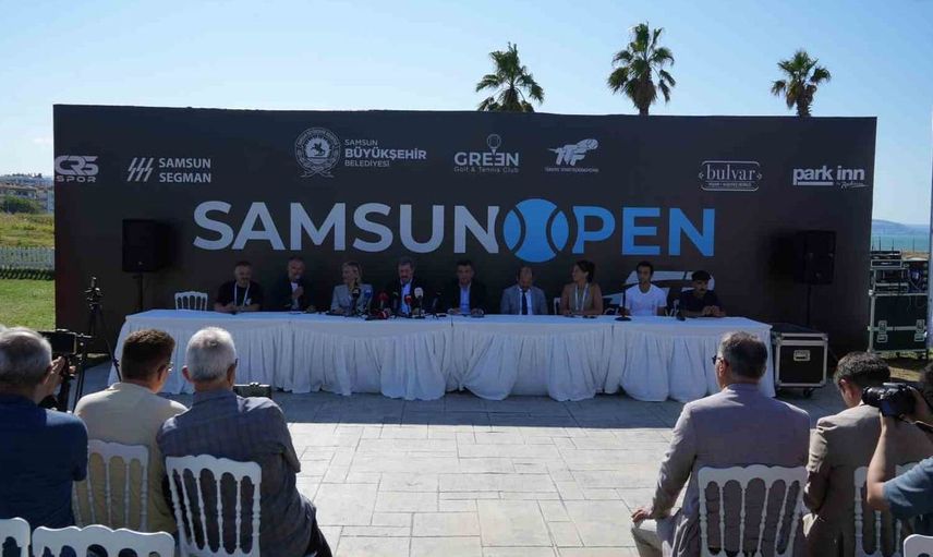 Samsun open ATP challenger 50 tenis turnuvası'nın geliri Mehmetçik vakfı'na bağışlanacak