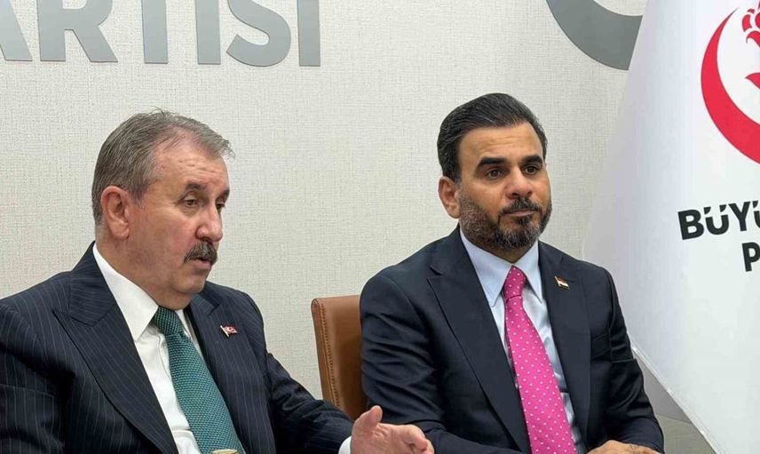 Irak'tan Ankara'ya gelen El Hikmet Hareketi milletvekilleri, Destici ile görüştü
