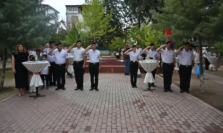 Kırıkkale'de jandarmaya rütbe terfi sevinci