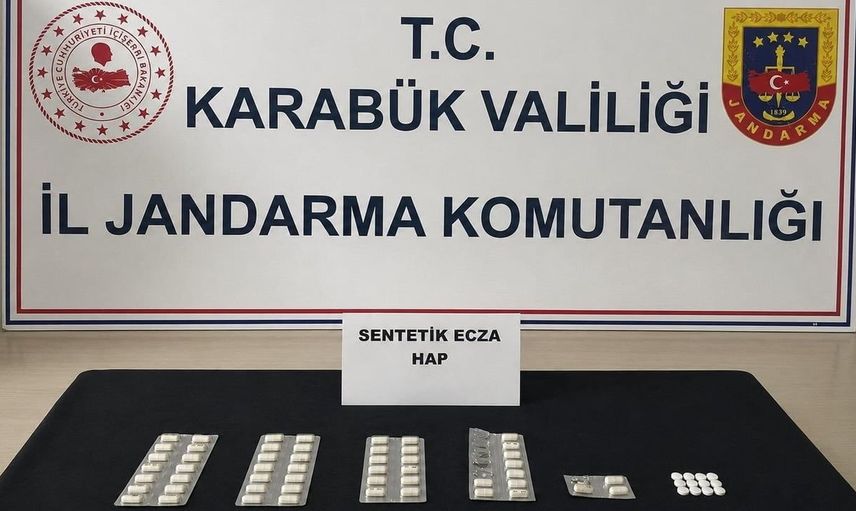 Karabük'te jandarma tarafından uyuşturucu operasyonu düzenlendi