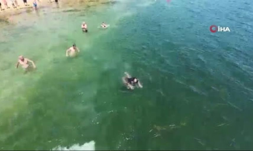 Erdek'te boğulma tehlikesi geçiren kişi kurtarıldı