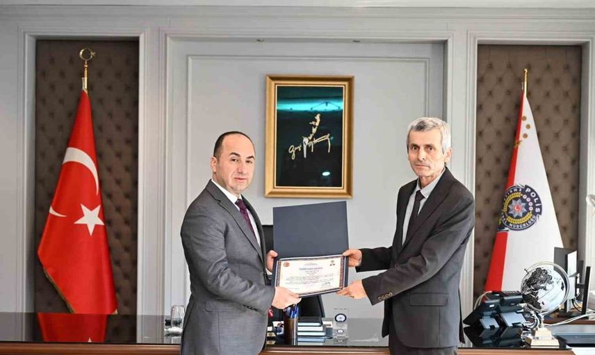 Eskişehir emniyetinde emekli personele vefa yemeği