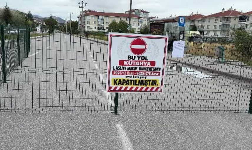 Kütahya'da haksız işgale son verildi: Yunusemre Caddesi ulaşıma kapatıldı