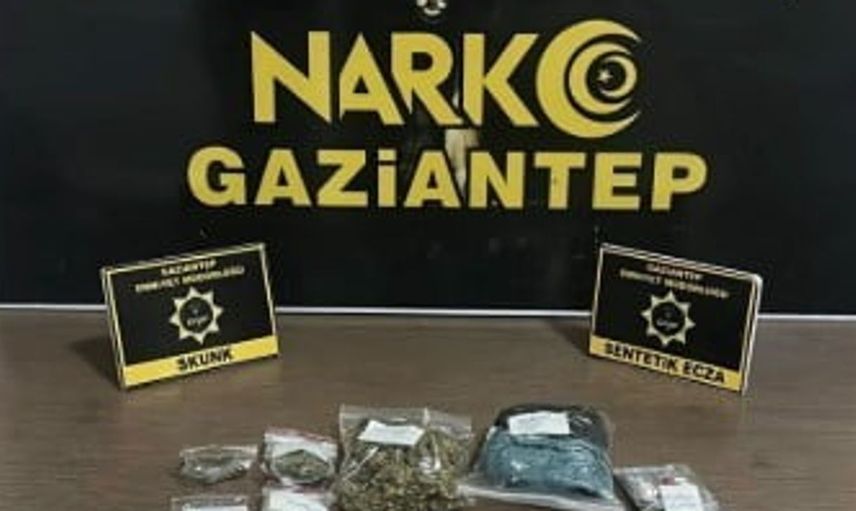 Gaziantep’te narkotik operasyonları: 48 kişi tutuklandı