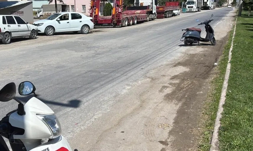 Tavşanlı'da motosiklet kazası: 1 yaralı