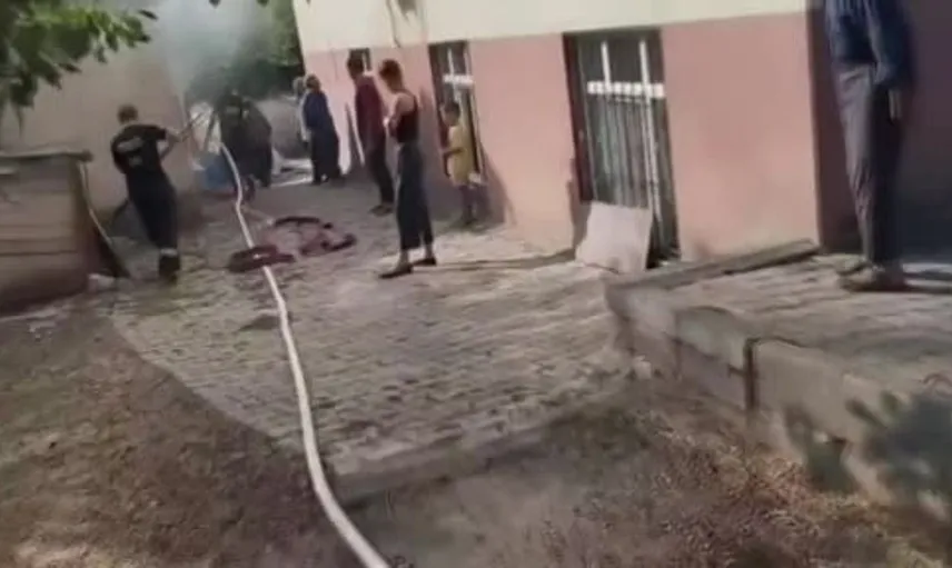 Elazığ'da odunlukta çıkan yangın kontrol altına alındı