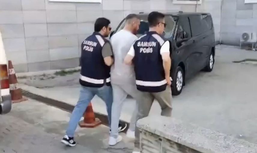 Samsun'da 16 yıl 9 ay hapis cezası olan kişi yakalandı