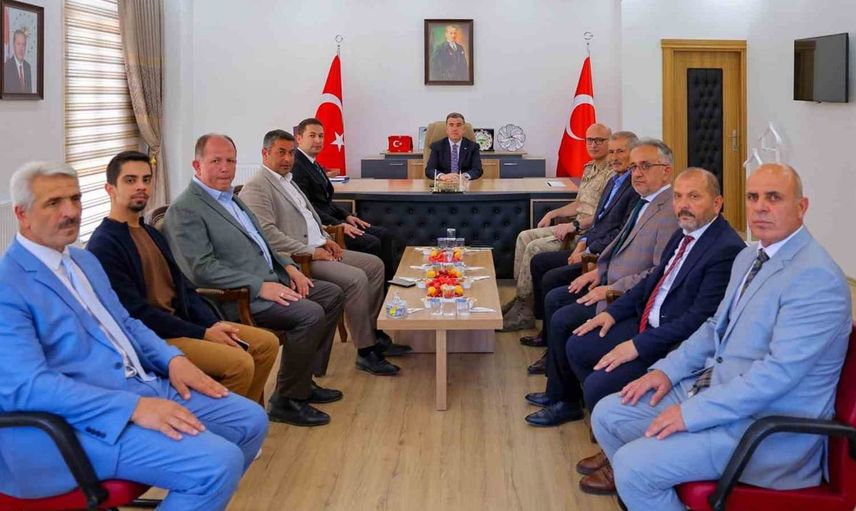 Vali Eldivan'dan Kaymakam Yıldırım'a hayırlı olsun ziyareti