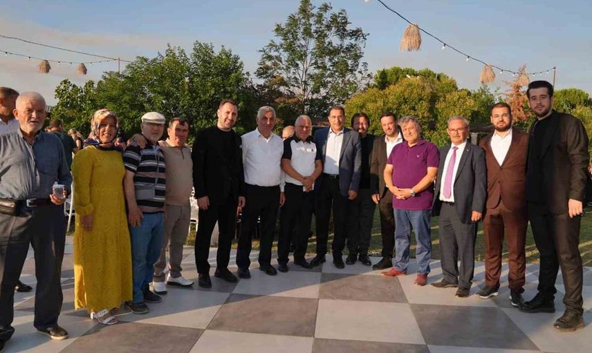Manisa protokolü Özkan ailesinin mutluluğunda buluştu