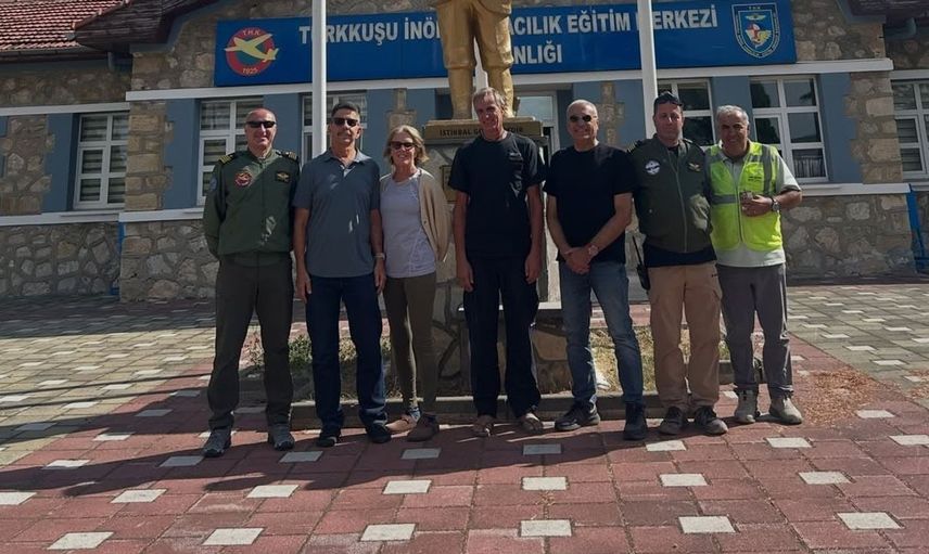 Havacılığın tarihini yaşatan buluşma: Vecihi Hürkuş'un torunu THK'da