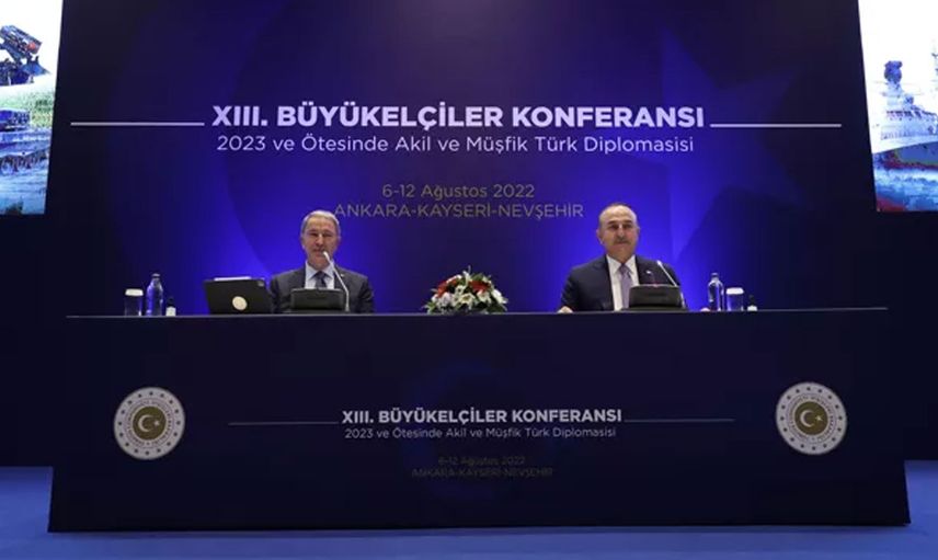 13. Büyükelçiler Konferansında Bakan Akar'dan Suriye harekatı mesajı!