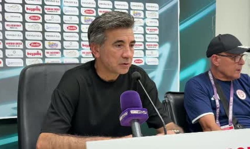 Boluspor-Antalyaspor mücadelesi sonrası teknik direktörlerden değerlendirmeler