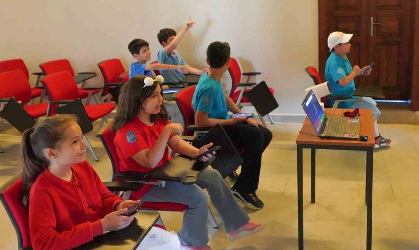 Gesi kamp merkezi doğasıyla gençlere ilham verdi