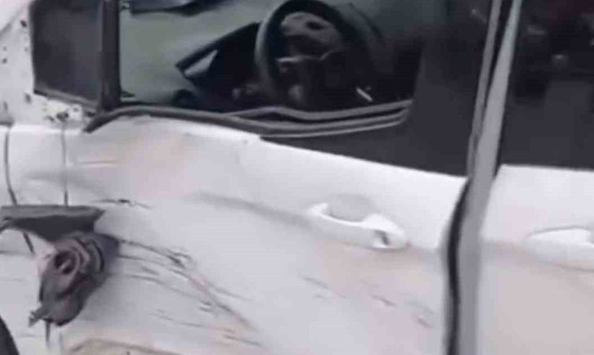 Iğdır'da maddi hasarlı kaza