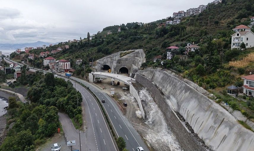 Trabzon'un ulaşım geleceği için kritik proje: Güney Çevre Yolu hızla ilerliyor