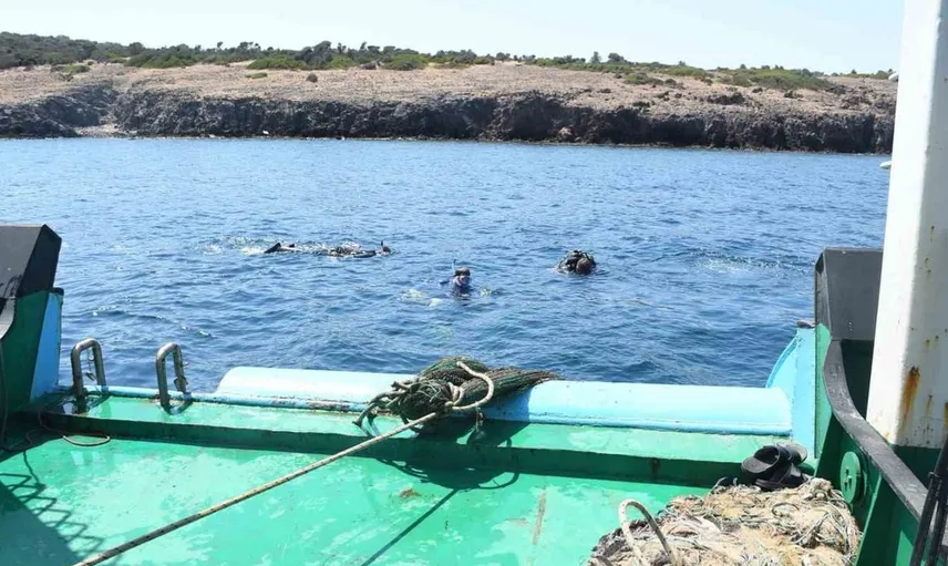 Balıkesir'den deniz ekosistemini koruma adımı: Hayalet ağlar temizleniyor