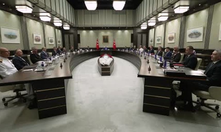 Cumhurbaşkanı Erdoğan liderliğinde milli güvenlik kurulu önemli konuları görüşmek üzere toplandı
