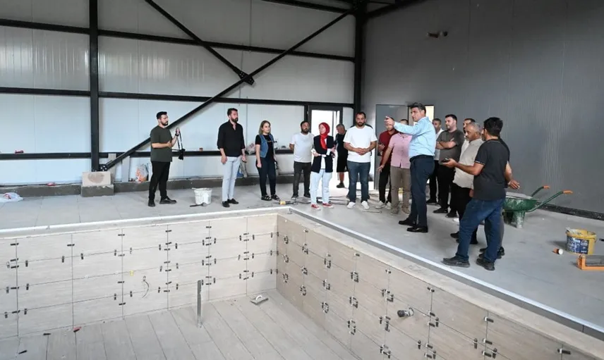 Kartepe'nin yeni spor kompleksi Ritim, açılış için gün sayıyor