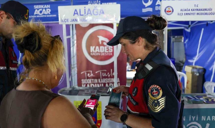 Aliağa'da bağımlılık ve aile konularında farkındalık etkinliği başladı