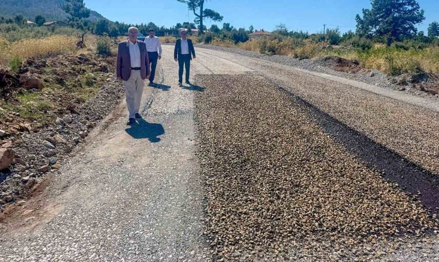 Çameli'de hizmet seferberliği: Başkan Arslan asfalt açılışında önemli mesajlar verdi