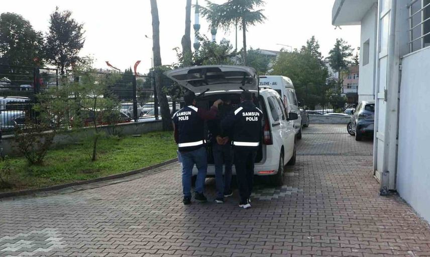 Bafra'da uyuşturucu suçlusu başarılı bir operasyonla yakalandı