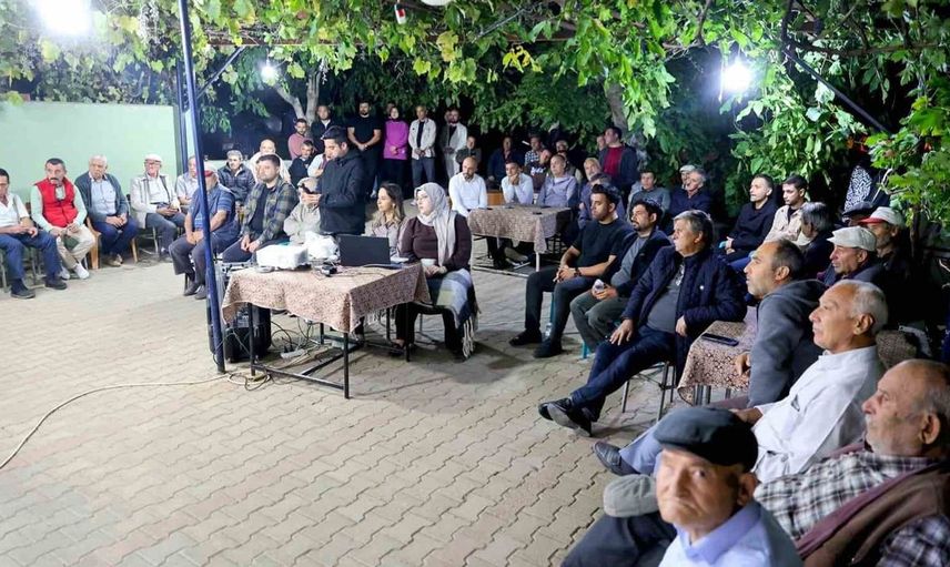 Kozlar Mahallesi'nde halk toplantısı: Başkan Tatık vatandaşlarla bir araya geldi