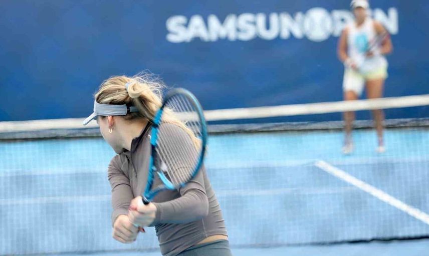 Samsun open wta 125 tenis turnuvası dünya yıldızlarını ağırlayacak