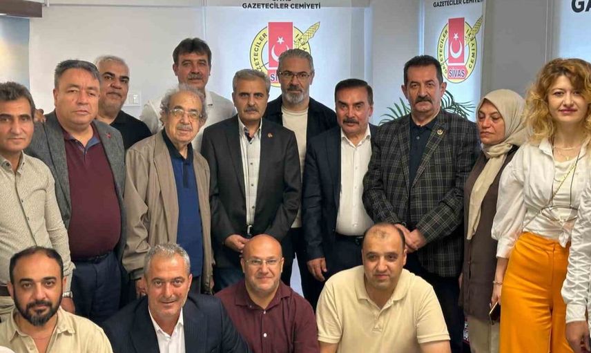 Sivas Gazeteciler Cemiyeti başkanlığına Kemal Doğan seçildi