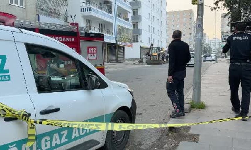 Diyarbakır'da doğal gaz borusu çatladı, acil ekipler devreye girdi
