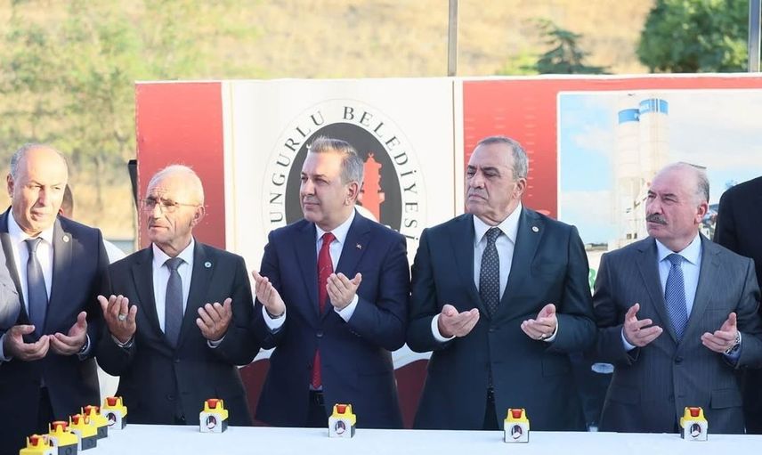 Sungurlu'da toplu açılış ve temel atma töreni düzenlendi
