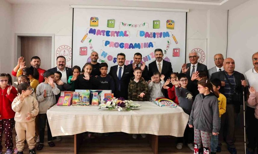 Eğitici oyuncaklar, özel ihtiyaçlı öğrencilerin eğitimine destek oluyor