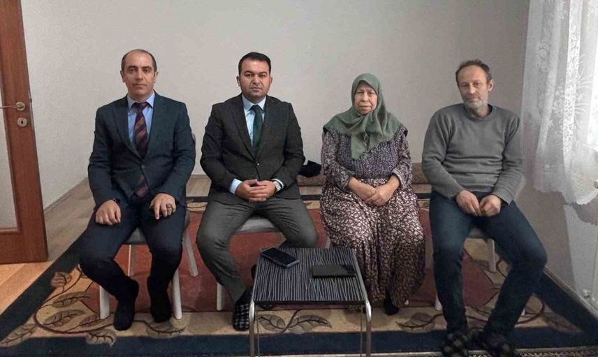 Gölpazarı’ndaki yangından etkilenen aileye destek çalışmaları başladı