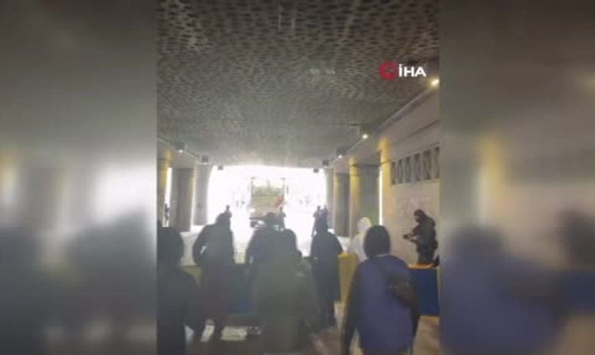 Belçika'da gençlerin sokak gösterileri yeniden başladı
