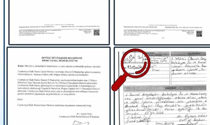 DESKİ'den CHP'nin abonelik iddialarına yanıt: 'Kişiye özel belge talebi gerçek dışı'