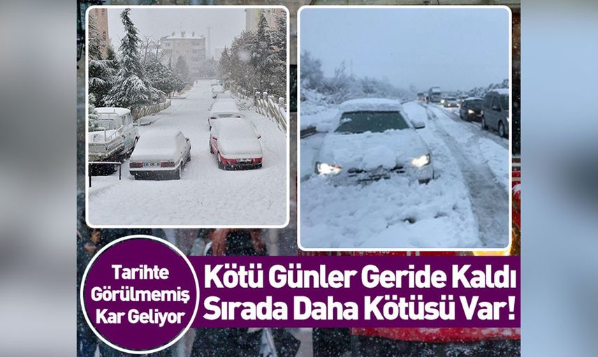 16 Mart 2022 Çarşamba hava durumu nasıl olacak? Meteoroloji Genel Müdürlüğü 16 Mart 2022 hava tahmin raporunu yayımladı: Tarihte görülmemiş kar geliyor!