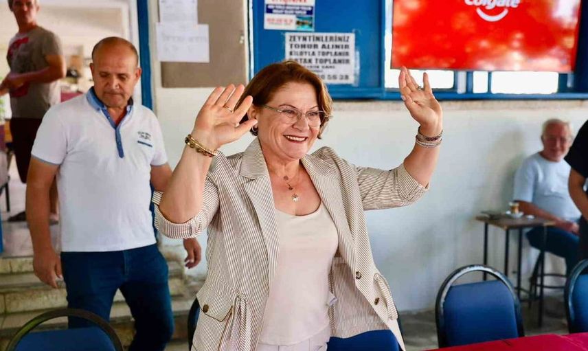 Didim'de zeytin üreticileriyle buluşan başkan, üretim süreçlerini güçlendiriyor