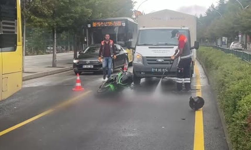Çorum'da motosiklet kazasında genç sürücü hayatını kaybetti