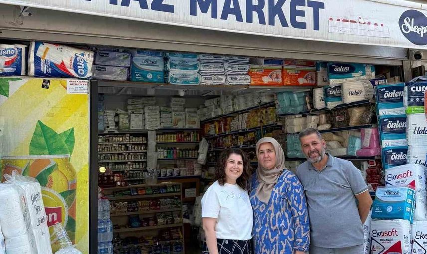 Denizli'de esnafa destek ziyaretleri sürüyor