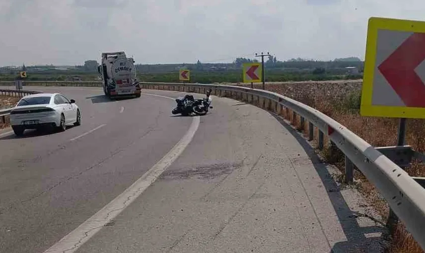 Mersin'de motosiklet kazasında genç sürücü hayatını kaybetti