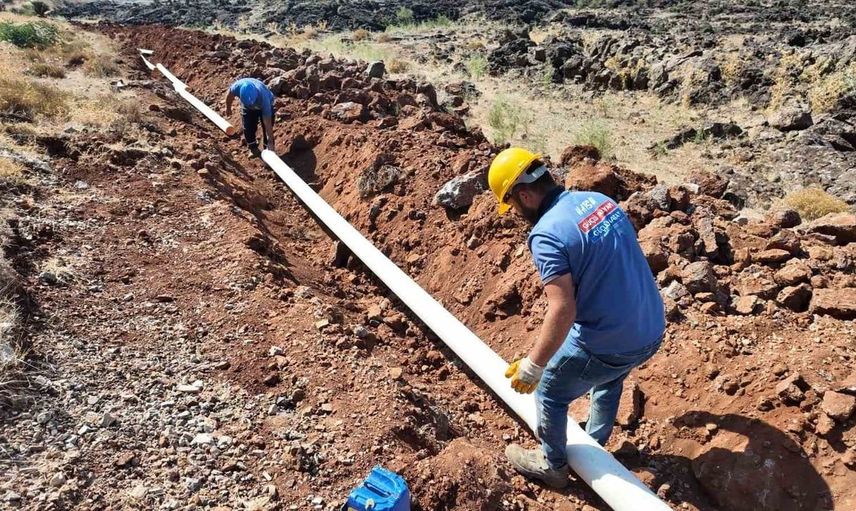 Hassa ilçesine yeni içme suyu hattı: 10 bin metre yenileme çalışması