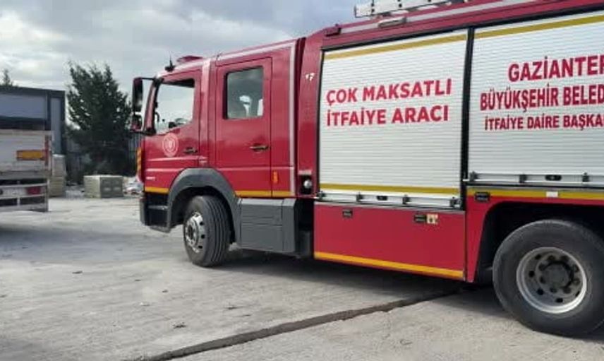 Gaziantep'te mermer bloğun altında kalan işçi hayatını kaybetti