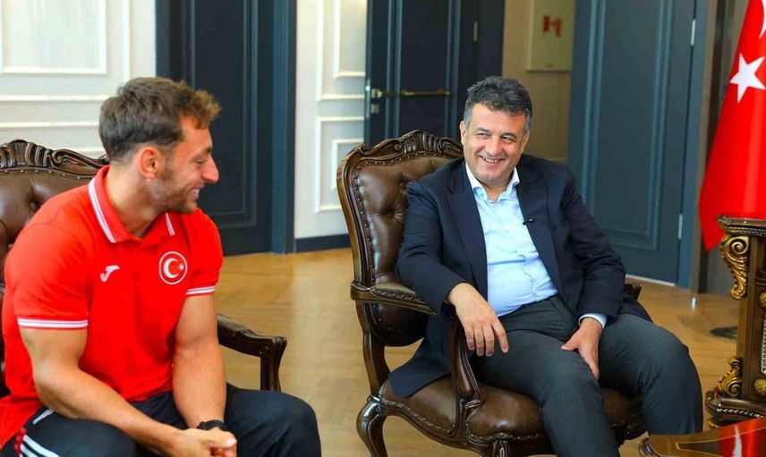 Başkan Doğan’dan Avrupa ikincisi milli sporcuya kutlama