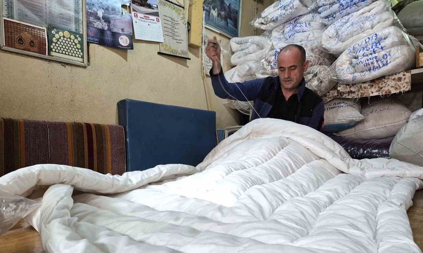 Sonbahar etkisiyle doğal yün yorganlara yoğun ilgi