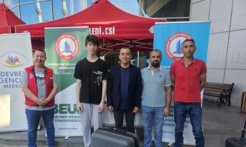 Zonguldak Bülent Ecevit Üniversitesi yeni öğrencilerini heyecanla karşıladı