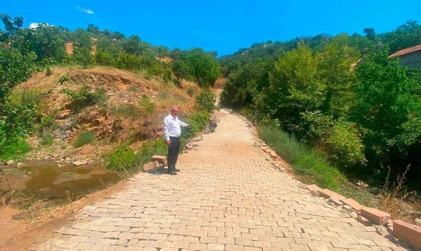 Sultanhisar'da uzun süre beklenen yol yapım çalışmaları sona erdi