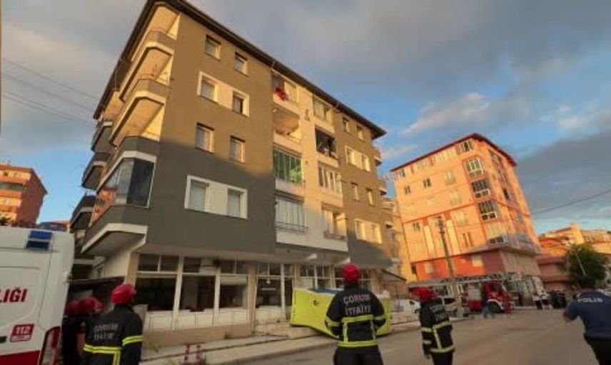 Çorum'da intihar girişimindeki şahıs polis tarafından ikna edildi